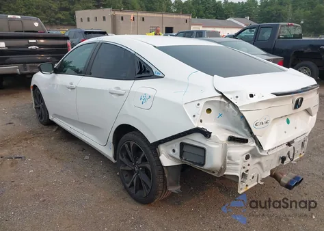 2020 Honda Civic Sport from USA, damaged, VIN 2HGFC2F84LH536736